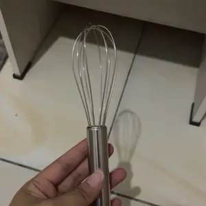 Whisker Balloon Whisk Stainless 8 inch Pengocok Telur Stainless Anti Karat / Kocokan Telur / Hand Mixer / Pengaduk Adonan Kitchenware Egg
