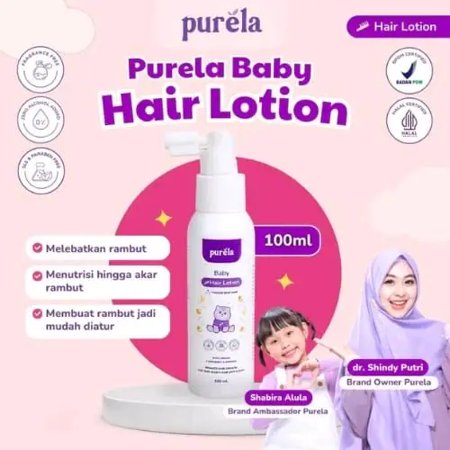 Purela Hair Lotion Baby 100ml 0