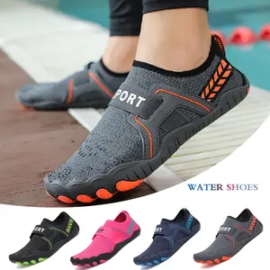 Sepatu Aqua Air Musim Panas/Pria dan Wanita Universal/Non-Slip Wear Resistance/Anti-Coral/Swimming Shoes/cepat kering/ringan/bernapas/memancing/lari/berselancar/penggunaan pantai/ukuran 36-45 Olahraga Water sea  shoes