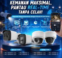 Jual HILOOK IPC-D121HE-UC 2MP Fixed Dome Network Camera - Outdoor, 2MP ...