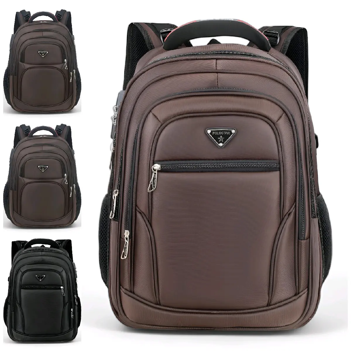 Tas Polo Star Ransel Expandable Multi Space 18 Inch - Backpack Pria Tas Punggung