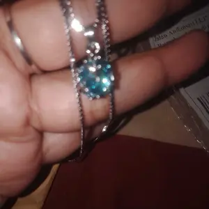 Fairus Ring -Liontin Set Permata Suci Anti Karat Tidak Luntur Kalung Titanium Pria / Wanita