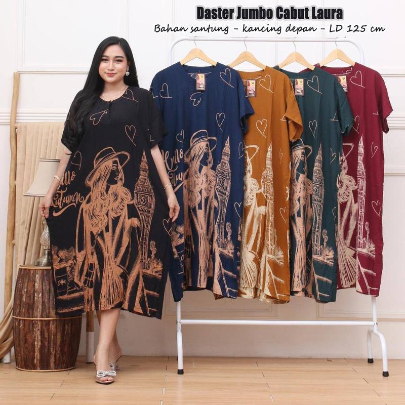 Product Introduction of paket hemat cuma 100 ribuan aja udah dapat 3 pcs daster jumbo 7