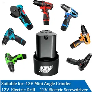 Baterai 12v Cordless Battery Batre Untuk Bor 12v