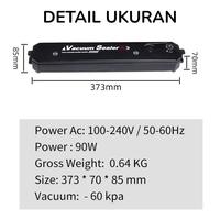 Gambar Vacum Sealer Fresh Makanan Food Packing Machine /Mesin Vacuum Sealer Makanan FOOD GRADE - Vacuum Sealer dari YILIN OFFICE STORE Kab. Tangerang 2 Tokopedia