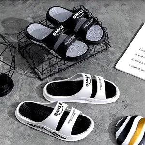 Sendal Slip On Casual Pria Fashion Sandal Slop Karet Sendal Pria Wanita Anti Slip