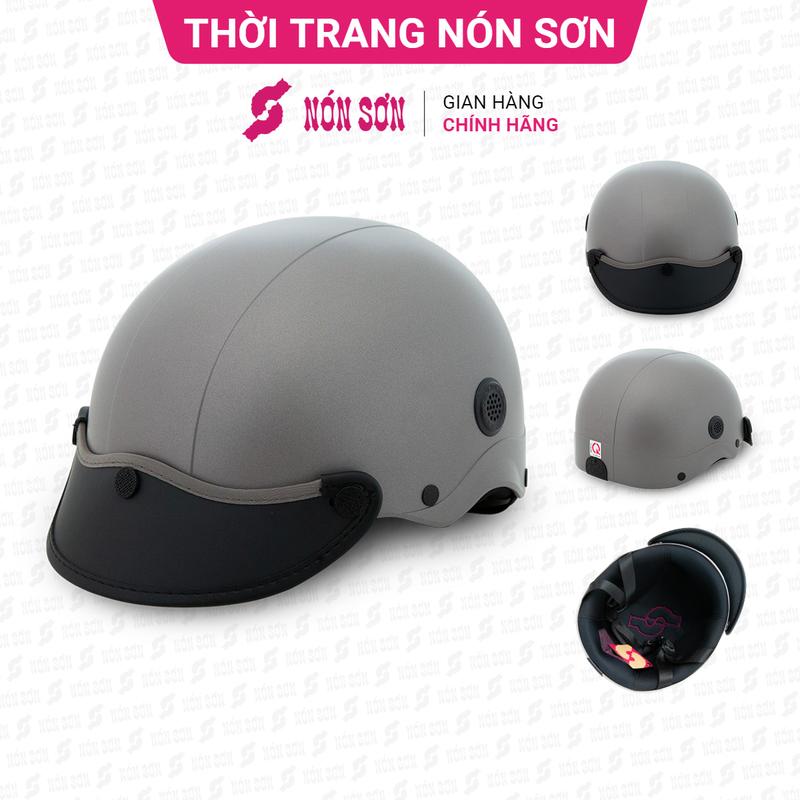 ƯU ĐÃI - Mũ bảo hiểm lỗ thông gió NÓN SƠN chính hãng ATG-XM187