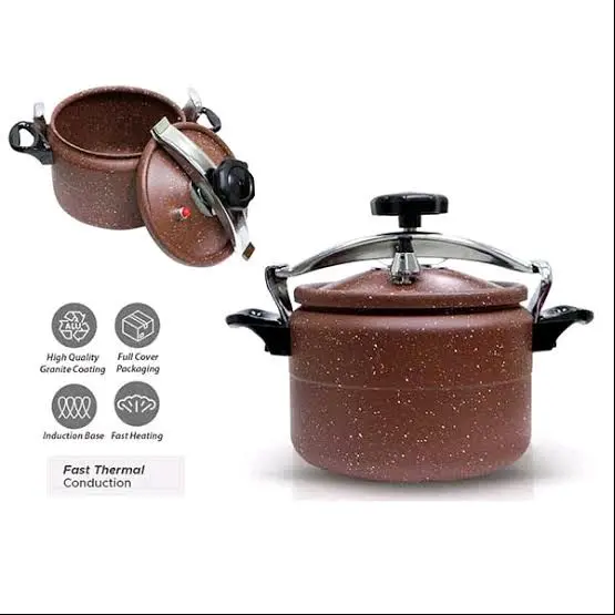 New Mini High Quality Super Induction Cooker/Panci Presto BOLDE With High Quality Granite Coating Fast heating Technology 7 Liter