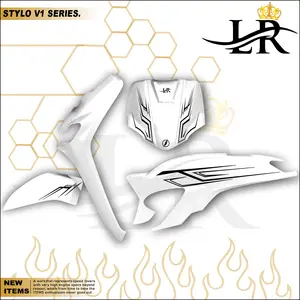 STRIPING VARIASI HONDA STYLO 160 CUTTING STIKER STRIPING STYLO TRANSPARAN LIS SIMPEL STYLE