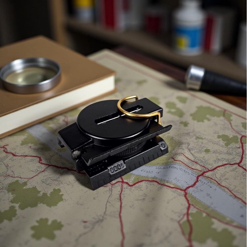 Auriga Adventure Kompas Bidik - Alat Navigasi Tahan Air untuk Petualangan Anda