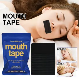 Anti Snoring Mouth Tape Breathing Correction Sleeping Keep Mouth Close Stop Snoring Aid Reduce Dry Mouth Promote Nose Breathing