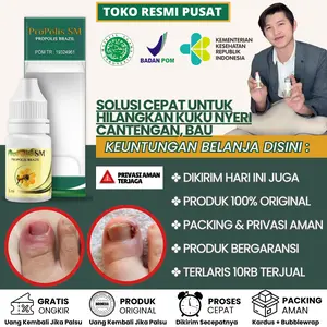 Obat Cantengan Jempol Kaki Kuku Rusak Bengkak Bernanah Berdarah Kuku Jamuran Propolis SM Ampuh