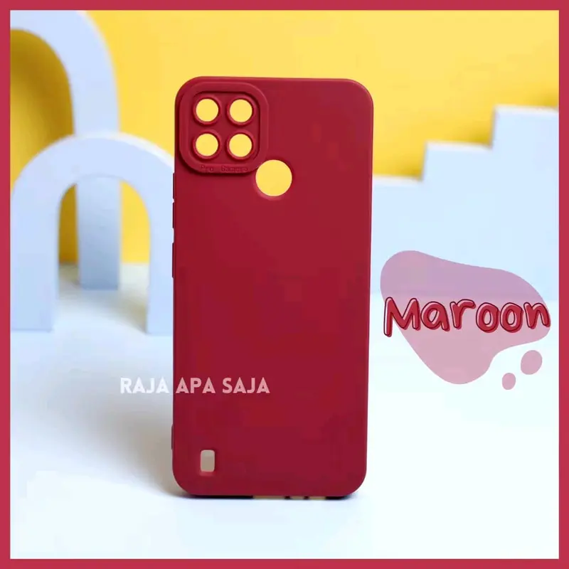 SOFTCASE CASING PRO CEMERA REALM C21/C21Y/C25Y SILIKON MACARON FULL COVER BAGUS LENTUR Protection 2