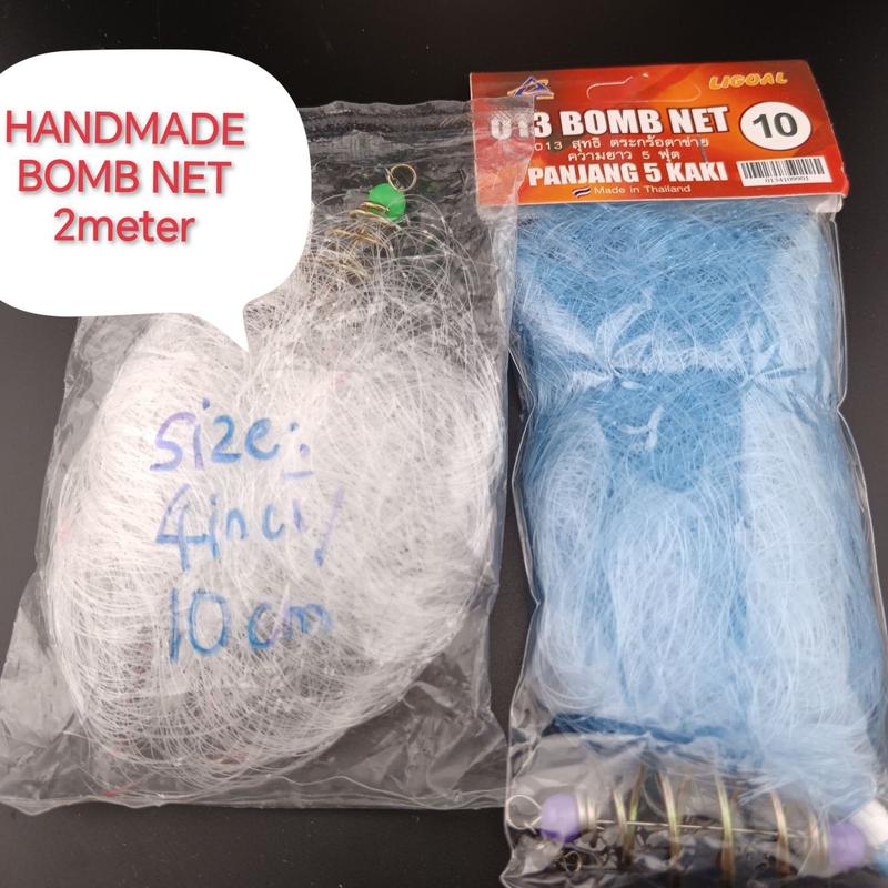 HANDMADE BOMB NET / LIGOAL 013 / LIGOAL 012 BOMB NET JARING PANCING ...