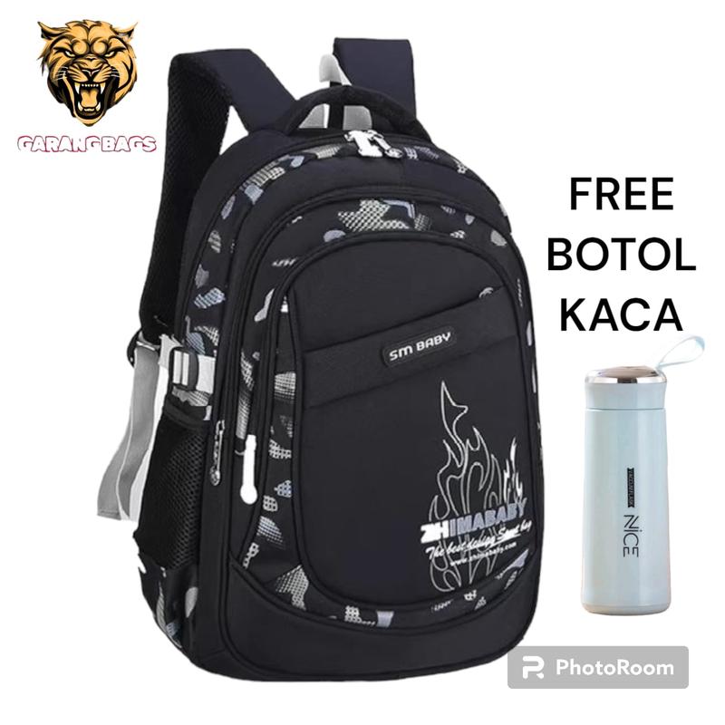 Product Introduction of HAMID BAGS{BONUS BOTOL}TAS ANAK SEKOLAH/SD SMP SMA/TAS TRENDI /TAS KEKINIAN /TAS KAMPUS/TAS MODEL BARU/TAS PERGI/TAS KERJA/TAS BAGUS MURAH/TASBAHU /TAS GENDONG ANAK CEWEK COWOK 8