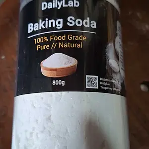 DailyLab Baking Soda Murni 100% Food Grade Pure Natural 800g untuk Kesihatan & Pengembang Kue Bubuk