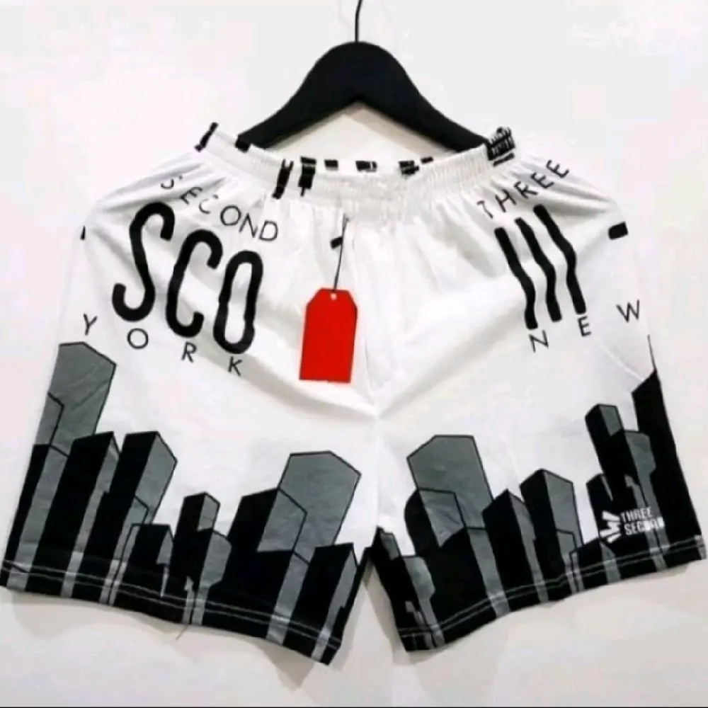 celana boxer keren motif sablon Pria Wanita Combed Nyaman bahan 30s boxer  paket