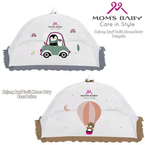 Moms Baby Kojong Bayi Tarik Penguin Dan Bear Ballon