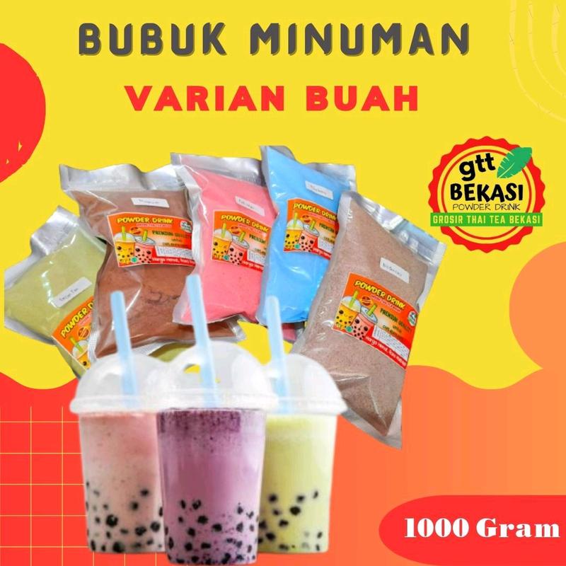 Bubuk Minuman Rasa 1Kg GTT Powder Drink 2