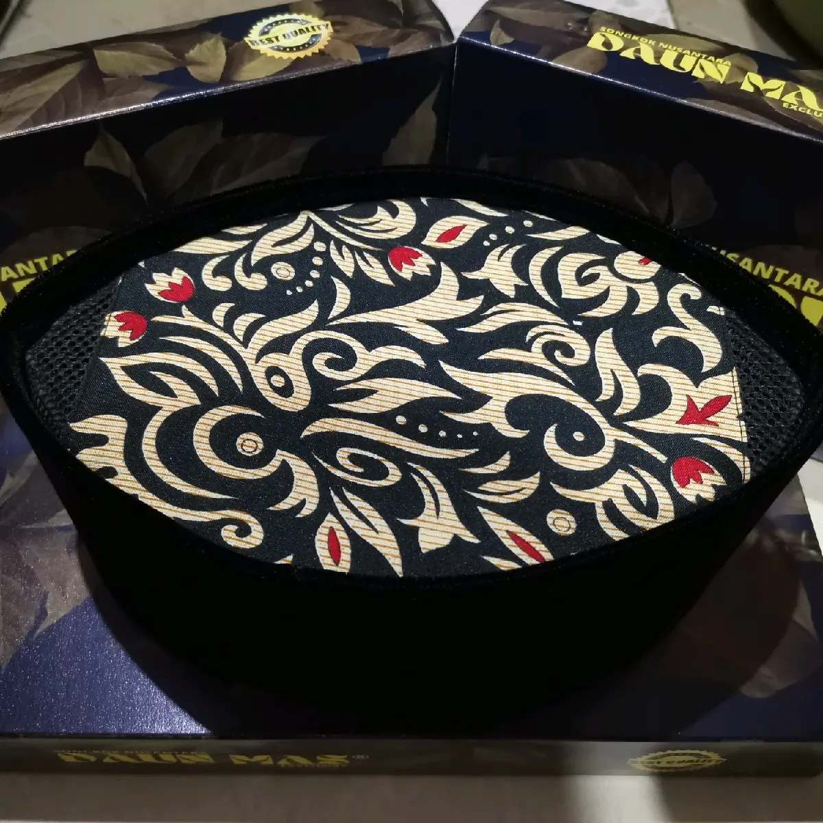 PECI AC BATIK MOTIF UKIRAN DAN BLUDRU