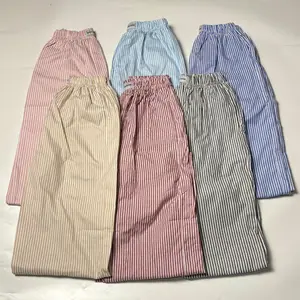 Paket Kombo 100ribu Dapat  3PCS Celana Panjang Salur Motif Garis Garis Unisex