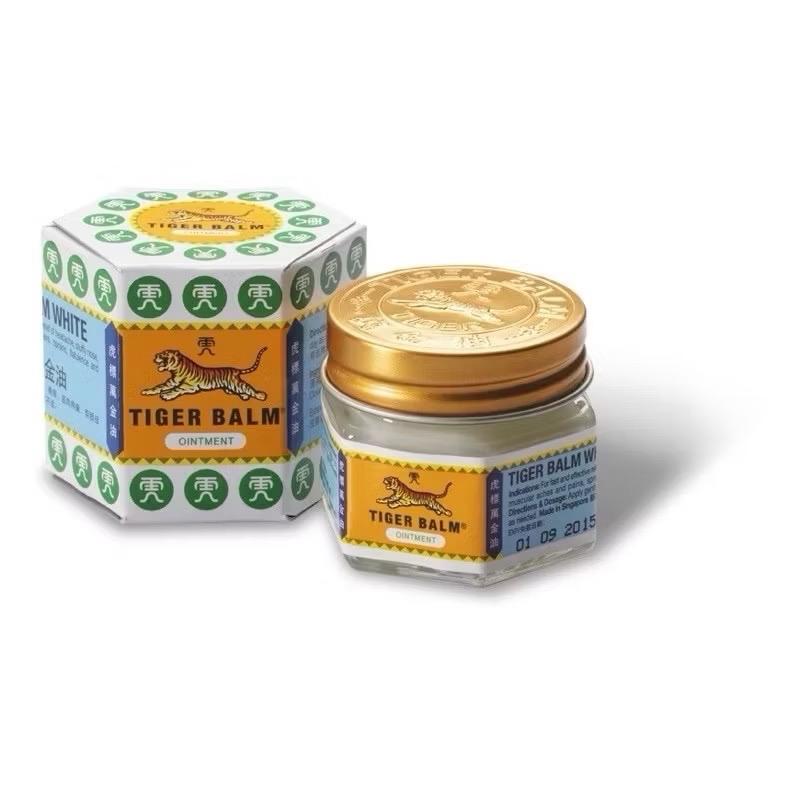  Tiger balm Ointment - Dầu cù là   Cao xoa massage con hổ  cọp  Singapore - Giảm đau thông mũi bôi muỗi côn trùng cắn 19,4g 