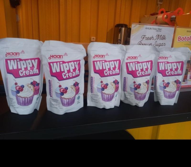 Product Introduction of Haan Wippy Cream Pouch Bubuk Pembuat Krim 200gr Baking Kue 4