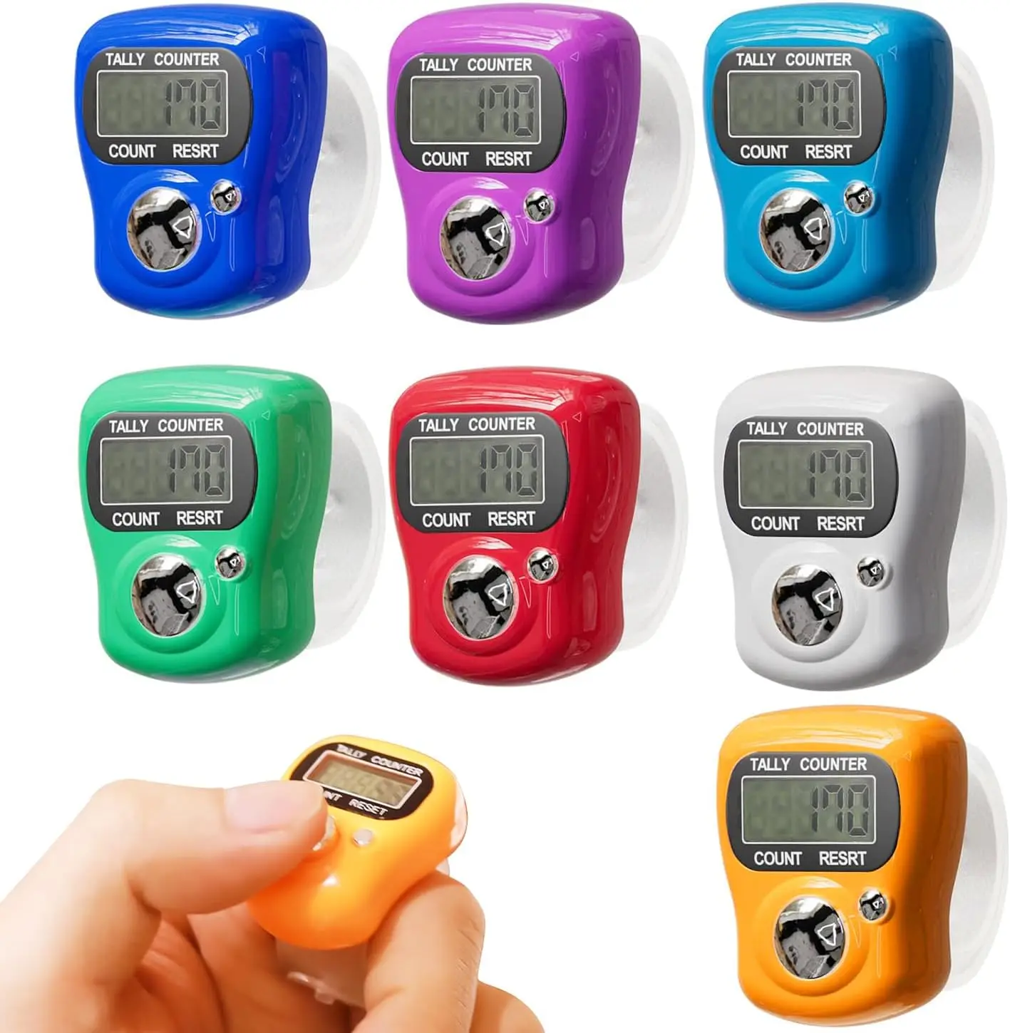Tasbih Digital Tasbeh Elektronik Alat Hitung Jari Finger Tally Counter Murah