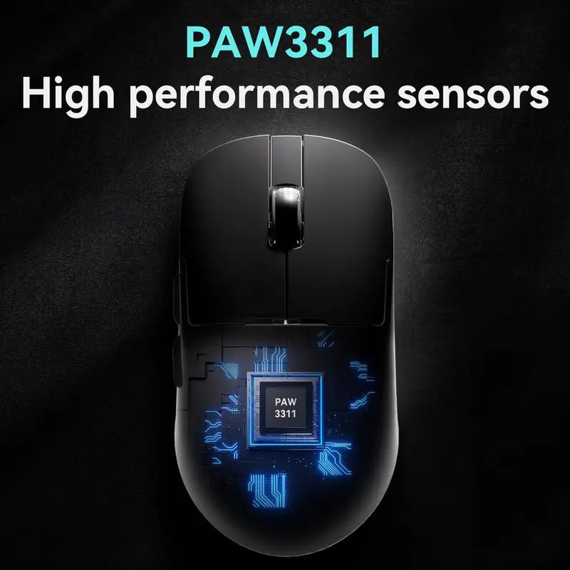 Ajazz AJ159P MC / AJ-159P MC / AJ159 NL / AJ-159 NL Apex PAW-3950 Wireless Gaming Mouse Lightweight With Docking 4