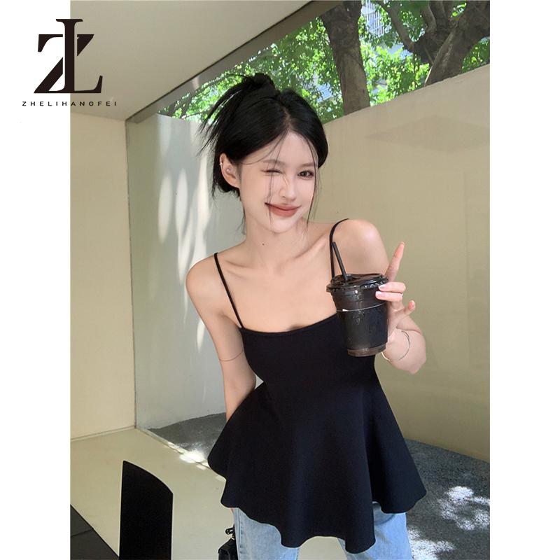 Áo hai dây Áo vest không tay mùa hè dành cho nữ