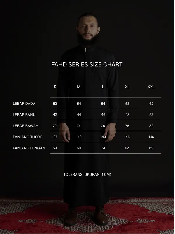 Local Project | Jubah Pria Dewasa Gamis Lengan Panjang | Fahd Olive Green 7