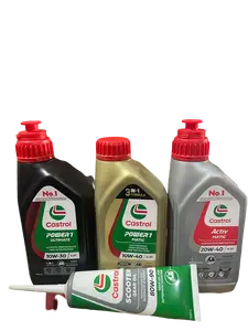 Paket Hemat Oli Mesin Matic Castrol Matic dan Oli Gear Gardan Castrol - Engine oil set