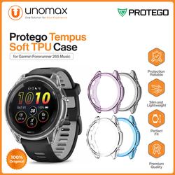 kwmobile 2x hoes compatibel met Garmin Forerunner 965 hoesje - Cover van kunststof en glas - Hoesje voor activity tracker - In zwart/oudroze