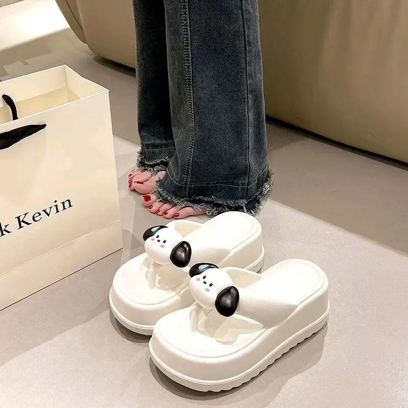Dép Tông Kẹp Đế Độn Cao 6,5 cm Thời Trang Nữ 7