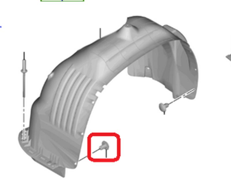 CLIP INNER FENDER HYUNDAI STARGAZER - Shop | Tokopedia