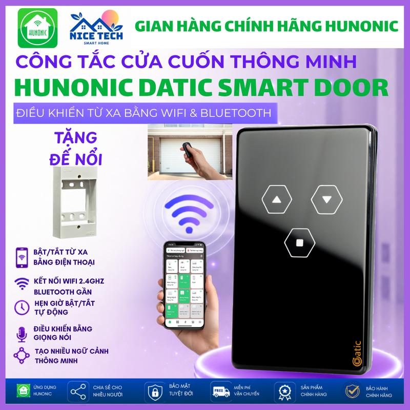 Công Tắc Cửa Cuốn Hunonic Datic Smart Door Điều Khiển Từ Xa Bằng Điện Thoại &…