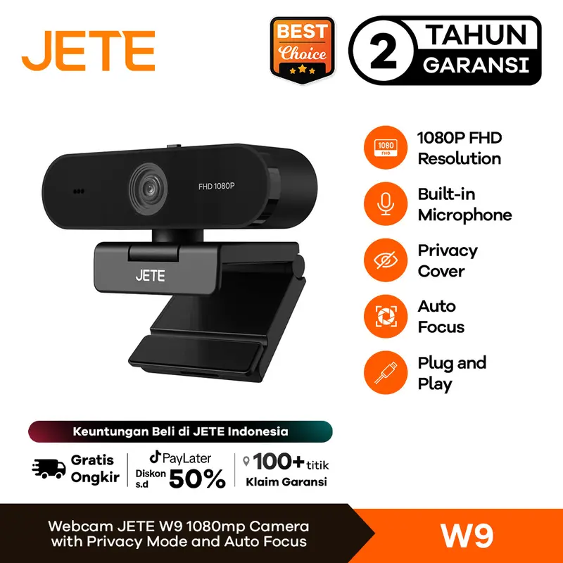 UGREEN Webcam 2K Full HD Resolution 1080P 30fps Built in Dua