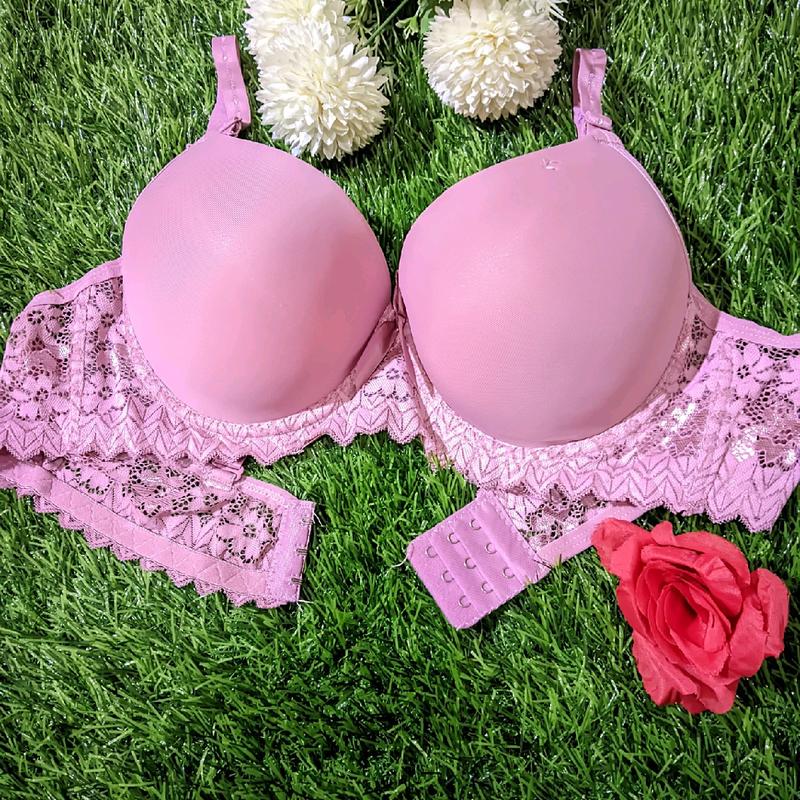 Bh Bra Busa Tebal Pake Kawat Bra Wanita Push Up Kait 3 Super Montok Cup C Bra Cantik Motif Polos Mix Renda Lembut 0