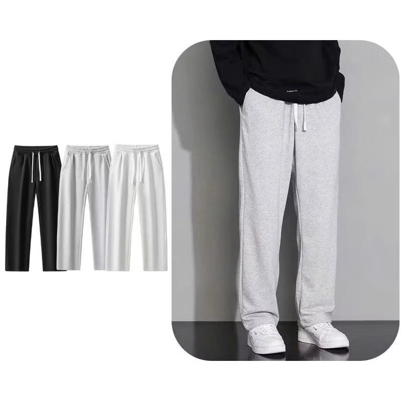 Quần Nỉ 2 Da Ống Suông form baggy N2-B1 Nam, Vải Dày Mịn, Phong Cách Menswear