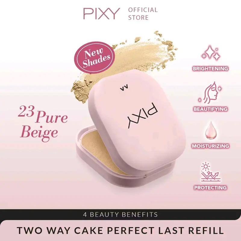 PIXY TWC Two Way Cake Perfect Last 4 Beauty Benefits SPF 30 PA+++ - Refill 9gr 8