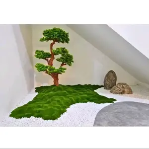 TAMAN KERING OUTDOOR ATAU INDOOR MINIMALIS TANAMAN ASLI ATAU TANAMAN ARTIFICIAL/TAMAN JEPANES MODEL ZEN GARDEN