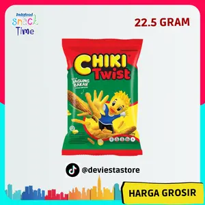 1 DUS Chiki Twist Rasa Jagung Bakar 22 Gram 60PCS