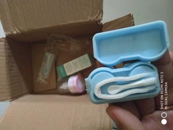 Product Review of MYSTICEYES Bundling paket 5 Air softlens 60ml+eyedrop 10ml+capitan+lens case+alat pencuci softlens from 🌹**1 ** 2