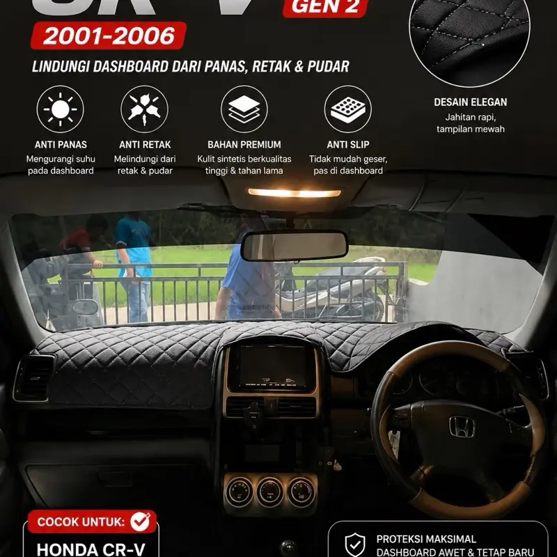 Alas Dashboard Mobil CRV GEN2 2001-2006 - Car Aksesoris