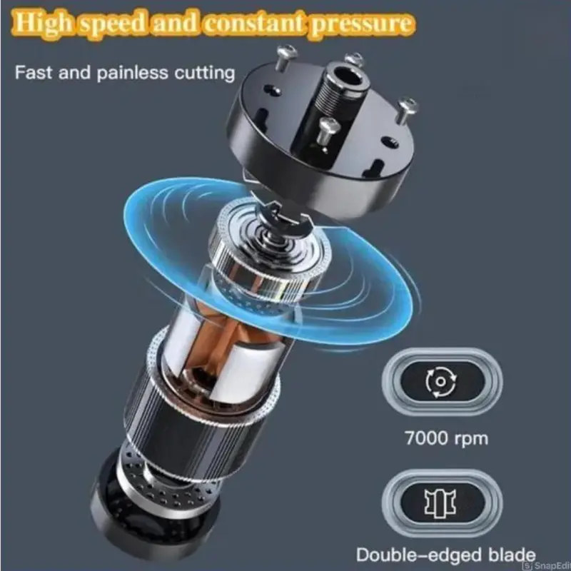[Hanshi] Nose Hair Trimmer Elektrik  Mesin  Cukur Bulu Hidung Pembersih Bulu Hidung Pria Professional Painless 1