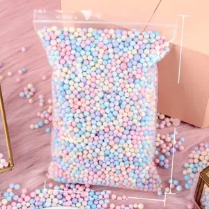 Promo termurah Butiran Gabus Sterofoam Styrofoam Warna Warni Butiran Bola Gabus Kecil