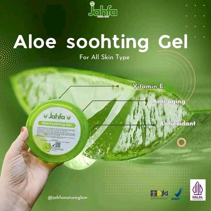 JAHFA ALOE SOOTING GELL FOR ALL SKINE 1
