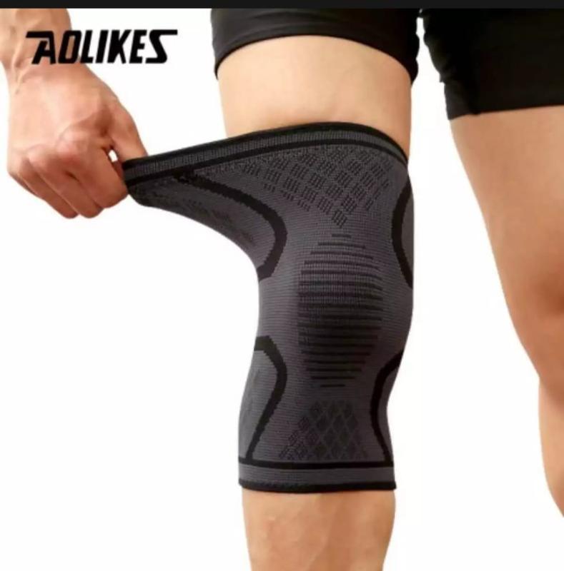 (Harga SEPASANG) Pelindung Lutut Perlengkapan Olahraga Alat Kesehatan Knee Compression 1