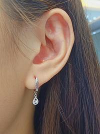 Gambar Anting Berlian Gantung Pear Shape - Belva Jewellery - BAERRW01944 - White Gold dari Belva Jewellery Online Kota Administrasi Jakarta Barat 3 Tokopedia