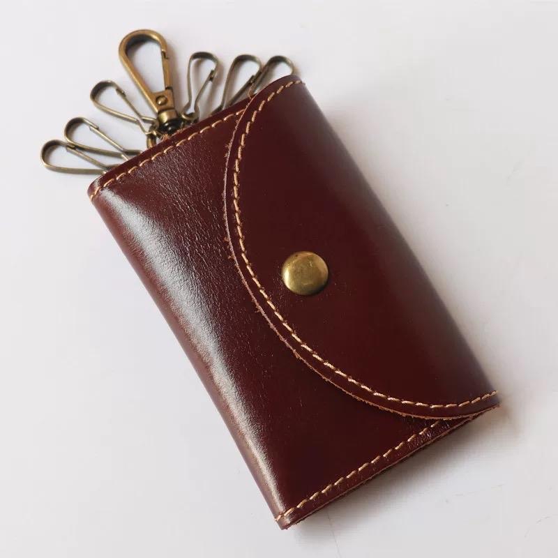 Dompet kunci Kulit Lembu Asli Genuine Leather key wallet key - TikTok ...